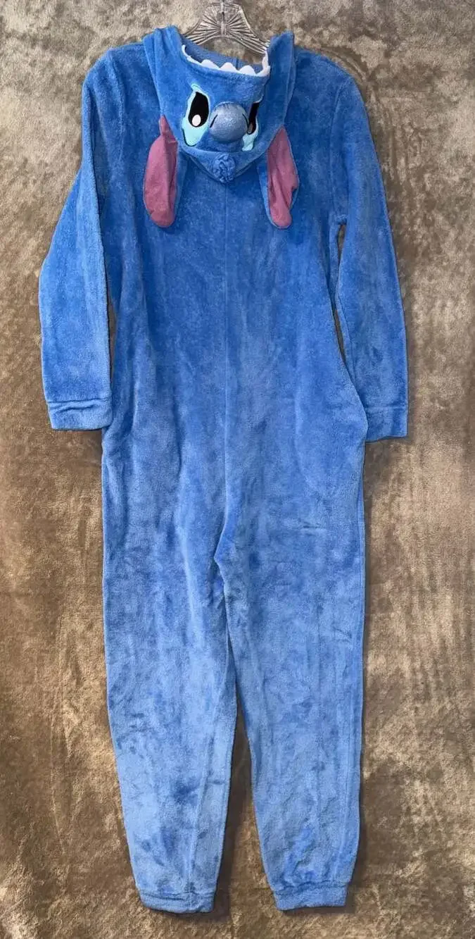 Disney Lilo & Stitch Scrump Sherpa Hooded Fleece Union Suit